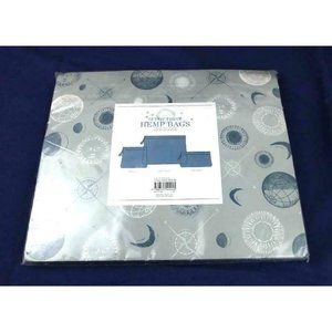 Hemp Bags Pouches Vintage Set of 3 Zippered New Hemp Heaven Nepal Barnes & Noble